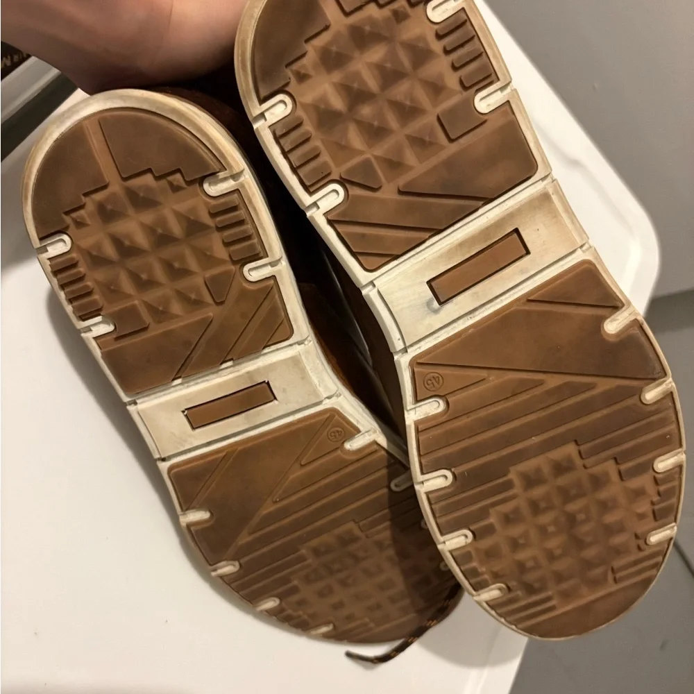Men's Brown Leather Shoes Creative Oasis